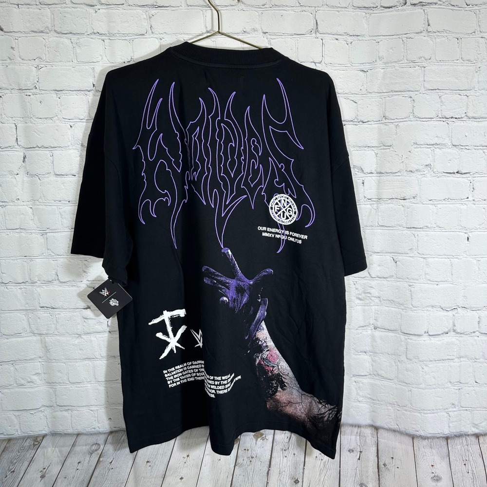 Darc Sport WWE The Undertaker Wolves T-Shirt Black Limited Edition 878/1000 Larg